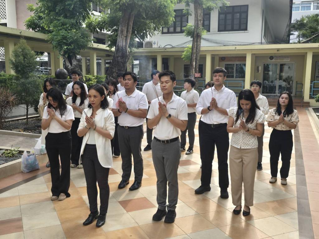 กิจกรรม “ปฏิบัติตนตามหลักธรรมทางศาสนา ศรัทธาของชาว กล.กสอ.”