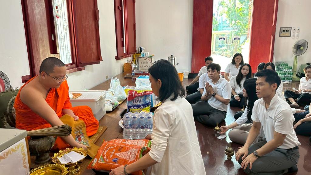 กิจกรรม “ปฏิบัติตนตามหลักธรรมทางศาสนา ศรัทธาของชาว กล.กสอ.”