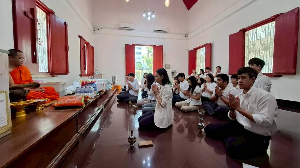 กิจกรรม “ปฏิบัติตนตามหลักธรรมทางศาสนา ศรัทธาของชาว กล.กสอ.”