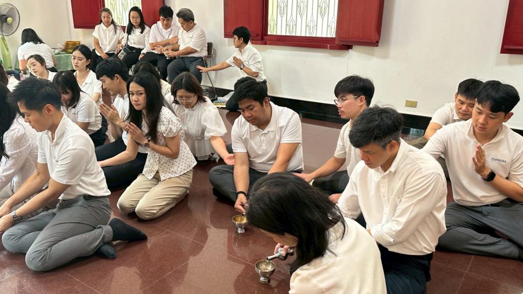 กิจกรรม “ปฏิบัติตนตามหลักธรรมทางศาสนา ศรัทธาของชาว กล.กสอ.”